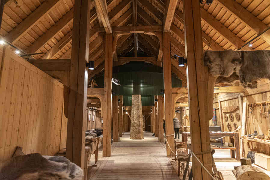 Noruega - islas Lofoten 135 - Borg - museo Vikingo de Lofotr.jpg